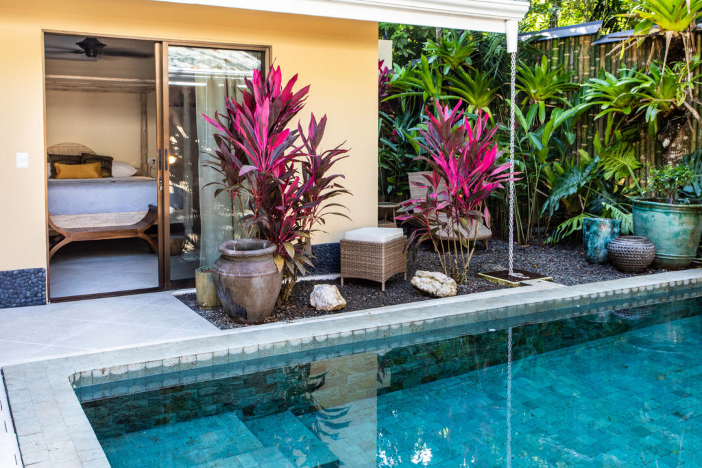 Step from your bedroom into the pool every morning of your amazing vacation.