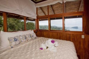 4th level bedroom with en suite bathroom and gorgeous views