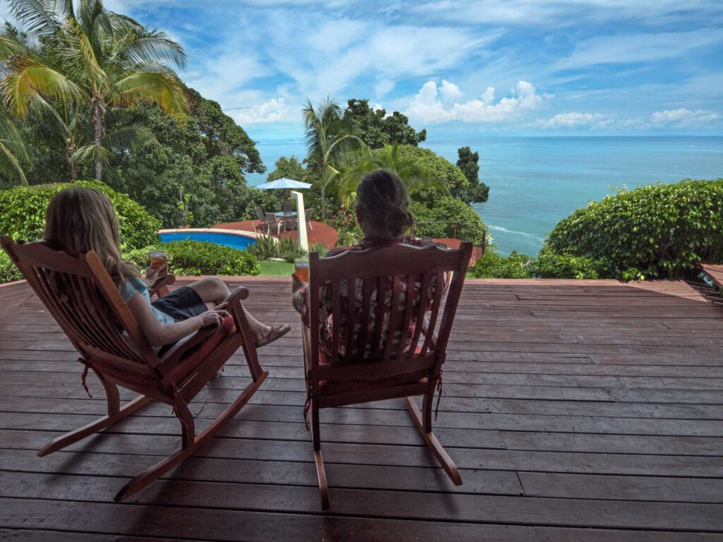 Relaxation comes naturally with this view.