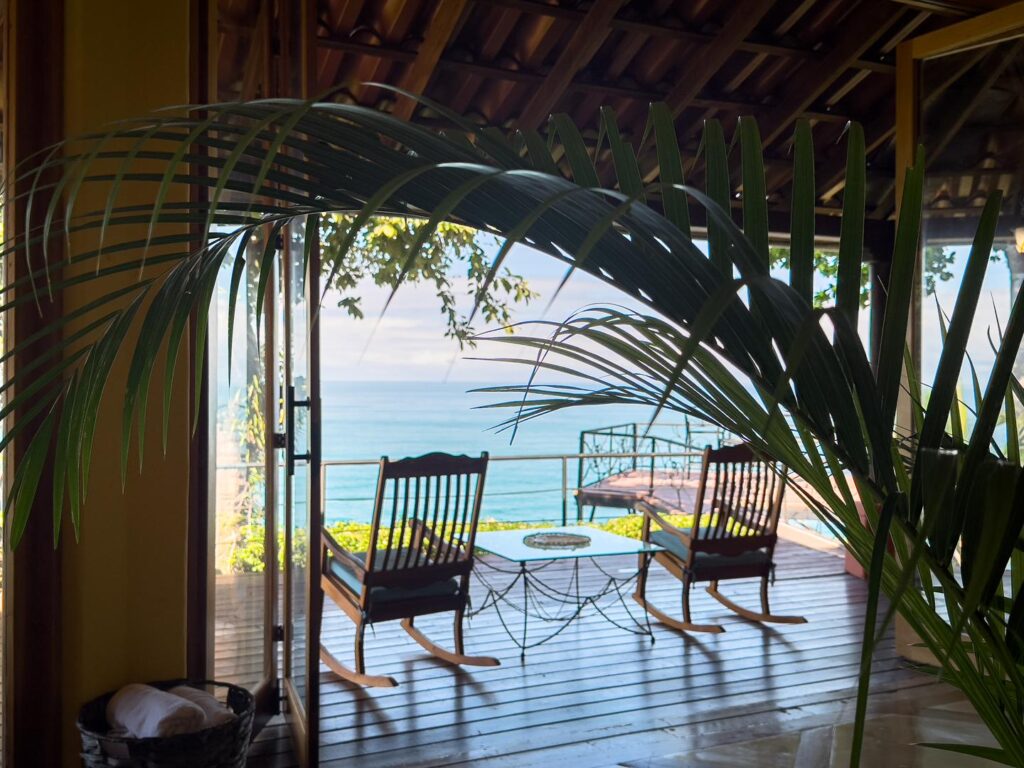 Above the ocean, discover calm, balance, and pure peace.