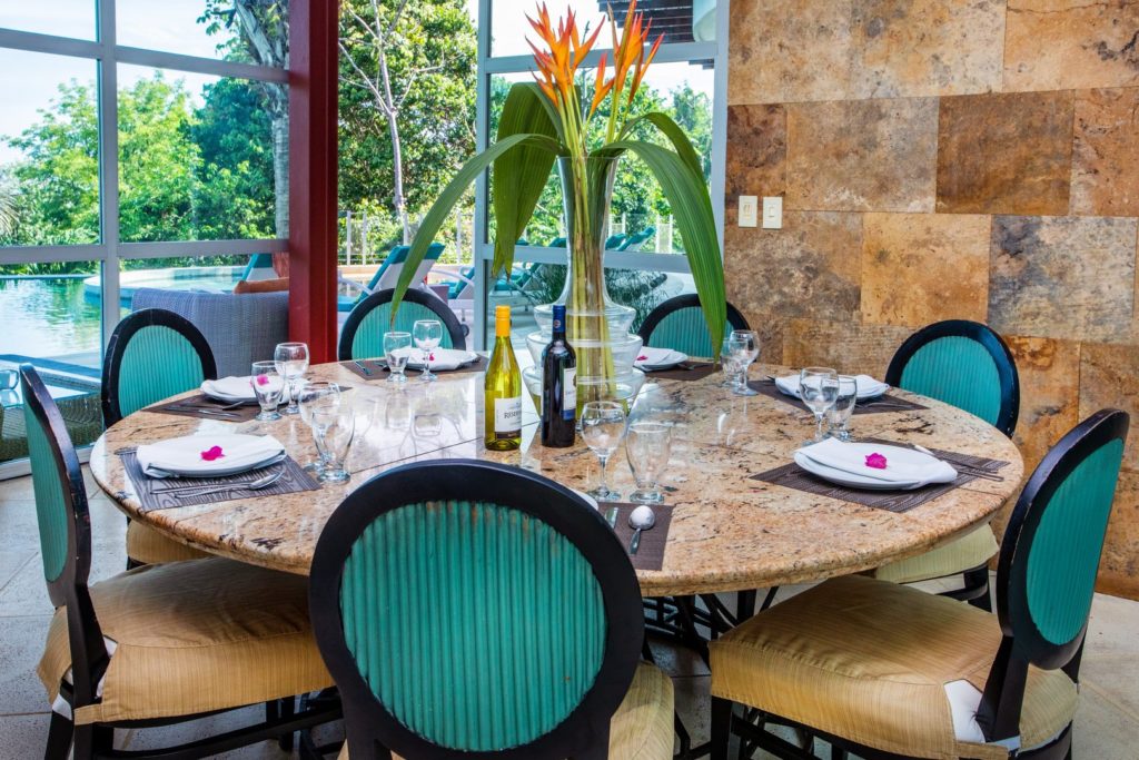 Dinner at this table will be unforgettable fir you and your guests, especially if you choose our private chef.