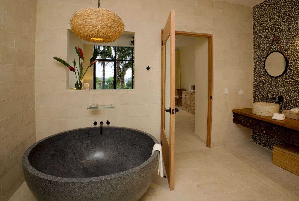 Beautiful bathroom meticulously designed with every detail in mind.