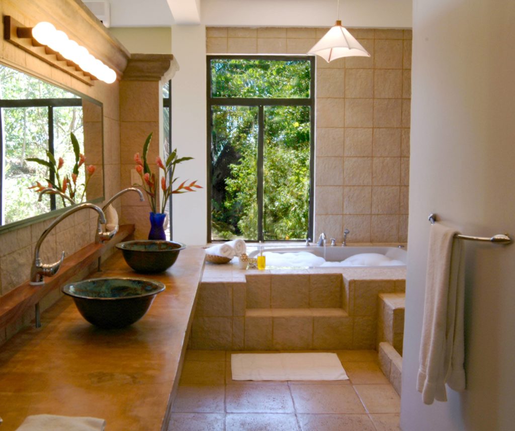 Enjoy his and hers sinks and a relaxing whirlpool bath in your luxurious master bathroom. 