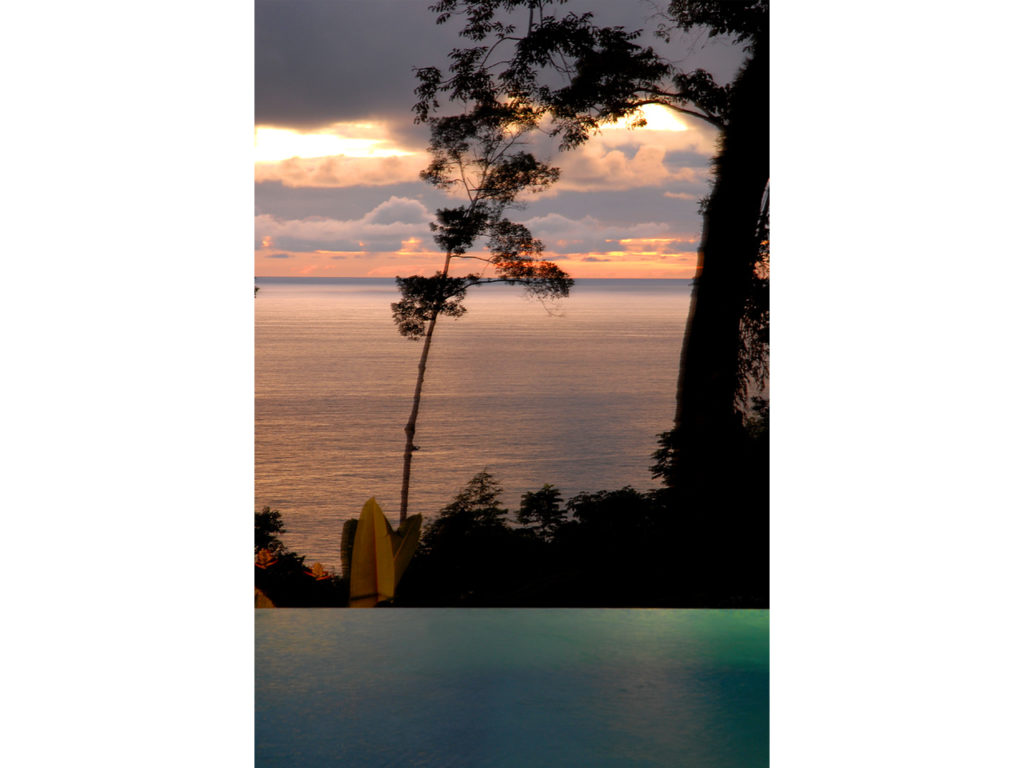 The breathtaking sunsets from the infinity pool have to be seen to be believed.